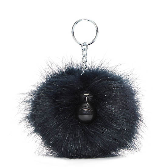 Kipling Pompom Monkey Keychain Accessoires Donkerblauw | België 1257GS